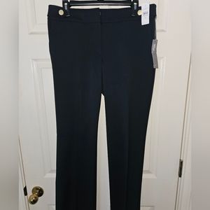 LOFT Marisa Trousers Pants Navy Blue